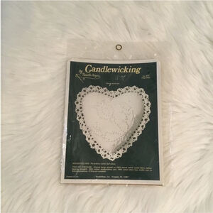 Tulip Heart Candlewicking by Needlecraft NWT